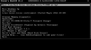 Hirens Boot CD